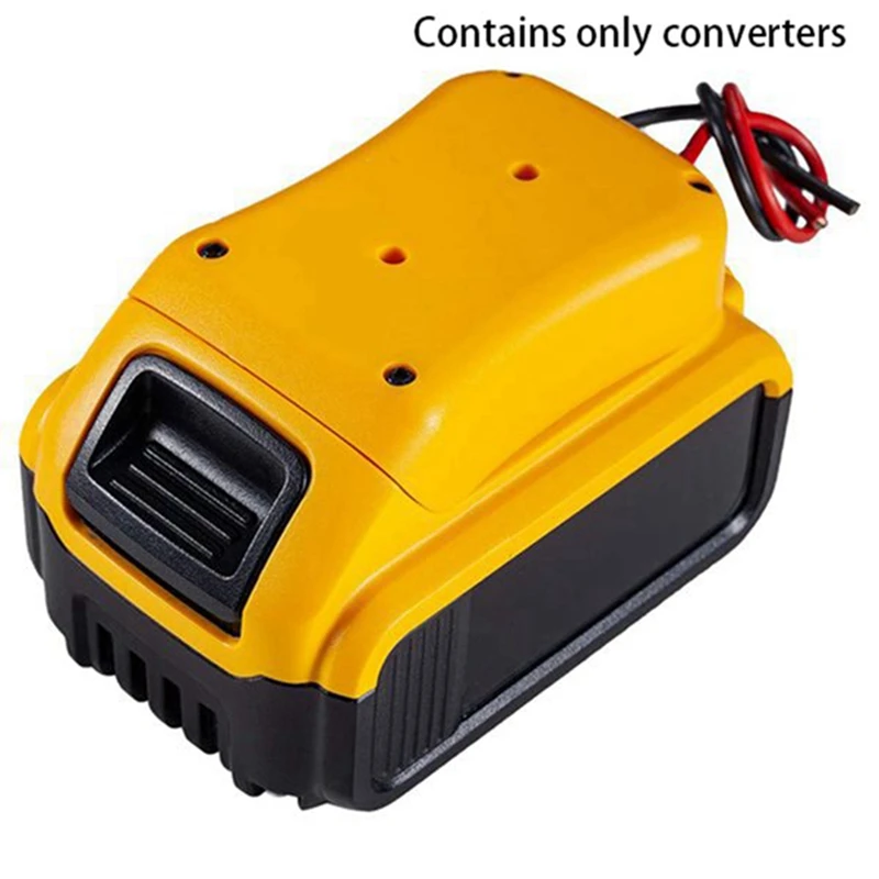 3 pz DW12V Connettore Con Cavo Adatto Per Dewalt 10.8 V 12 V Batteria Al Litio Convertitore di Alimentazione Esterna Linea FAI DA TE