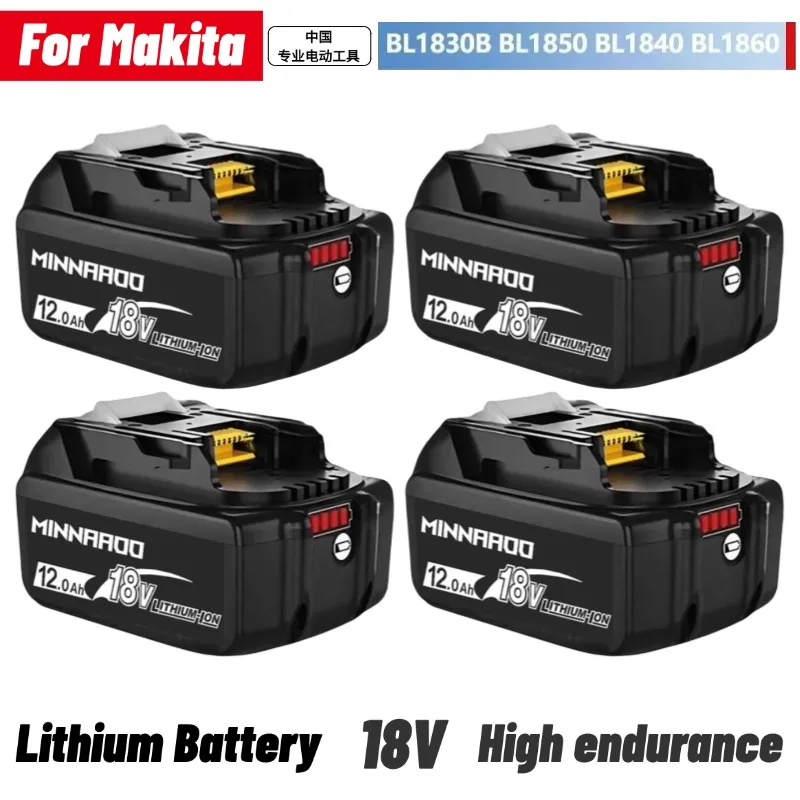 

For Makita 12.0Ah/8.0Ah lithium-ion replacement battery BL1815 BL1840B BL1830BBL1850B BL1860B LXT400 for Makita power tools