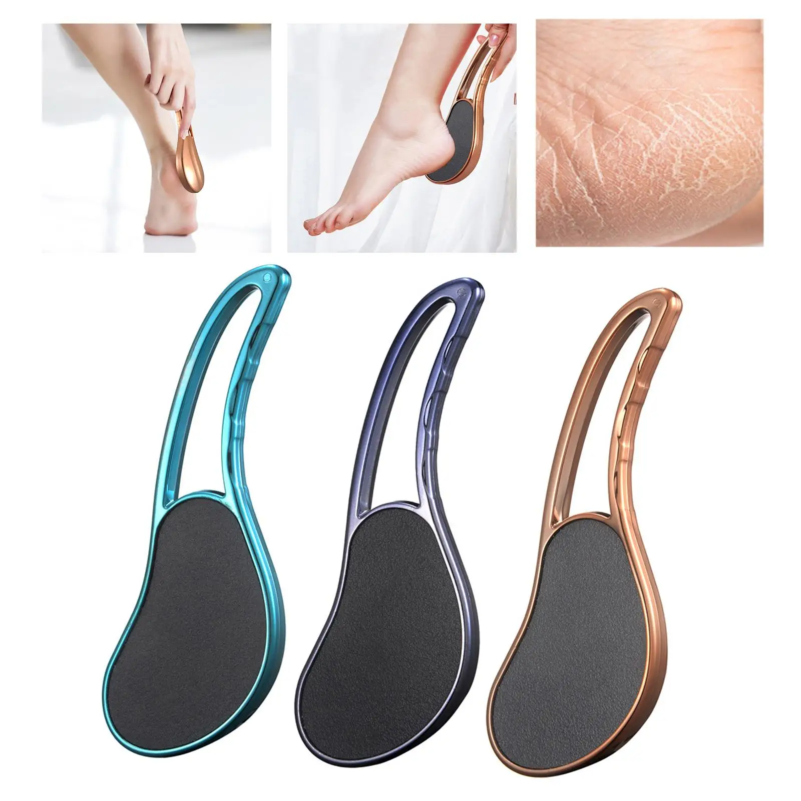 Fuß kallus entferner Reise verwenden Fußpflege werkzeug Fuß wäscher für harte Haut
