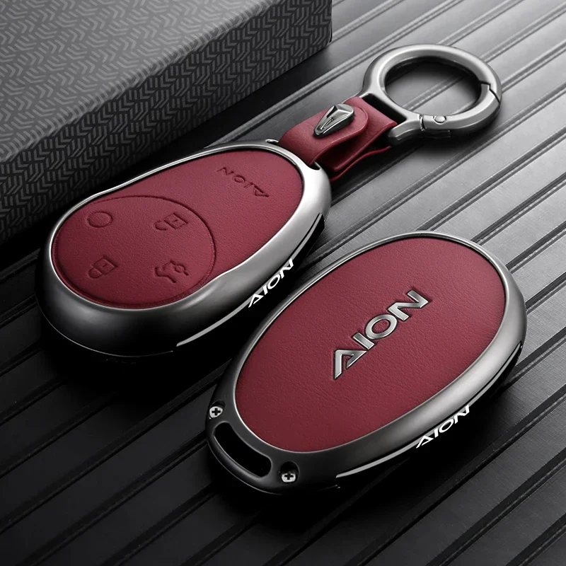 Key Fob Cover For AION V UT I60 Y N60 Premium Zinc Alloy Car Key Protector Full Protection Shockproof Heavy Duty Car Accessories