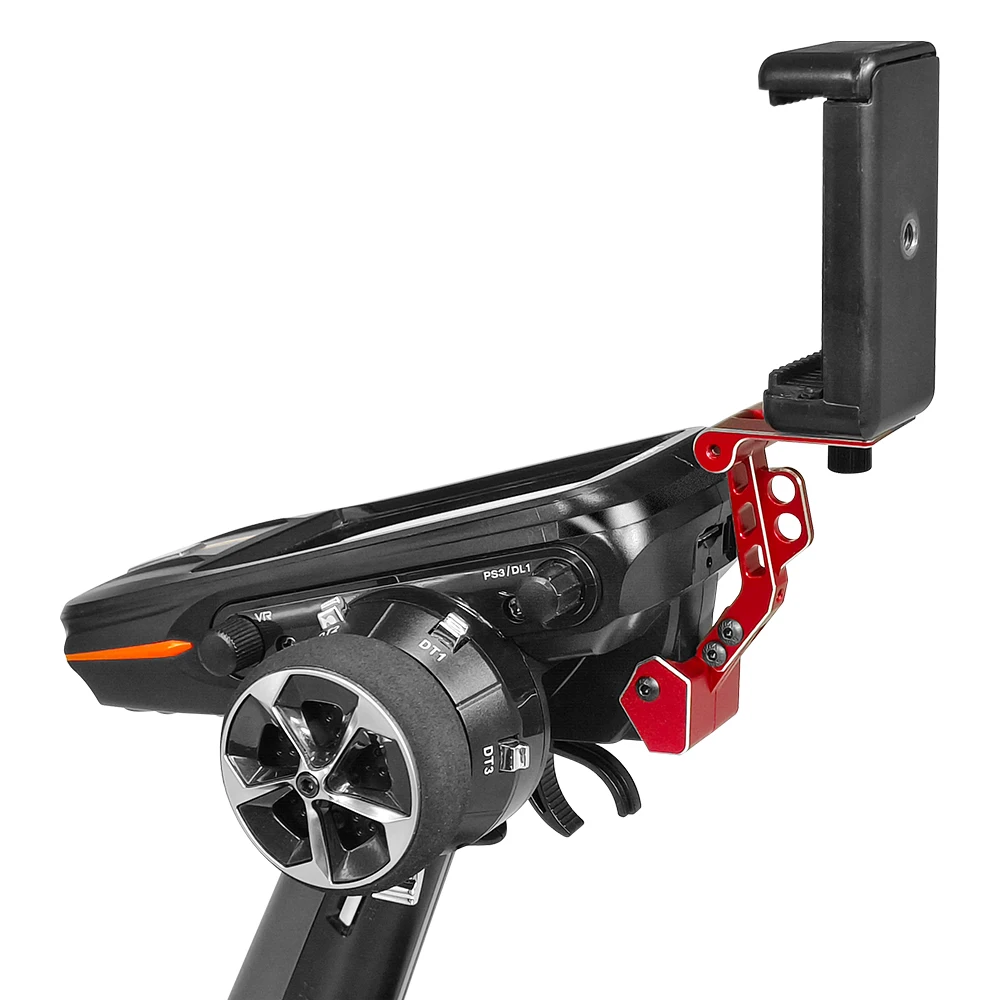 Radiolink RC8X Holder Mount 5.8G FPV Monitor Screen Phone Bracket CNC Aluminum Alloy RC Device for Remote Controller RC8X view 2