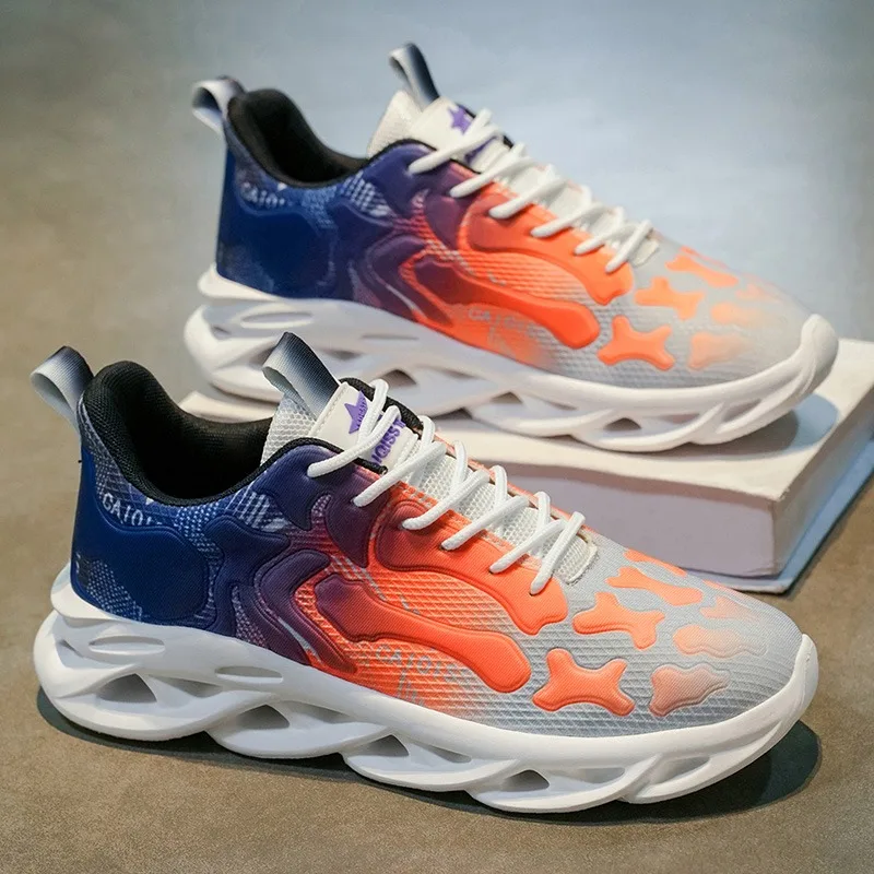 남성용 러닝화 2025 가을 신상 트렌디 스니커즈 일상 여행 거리 산책 캐주얼 스니커즈 편안한 테니스화