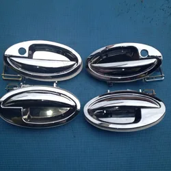 For Lifan 520 520i Breez Chrome Exterior Door Handle Covers  Accessories Good Quality Metal Stickers Car Styling