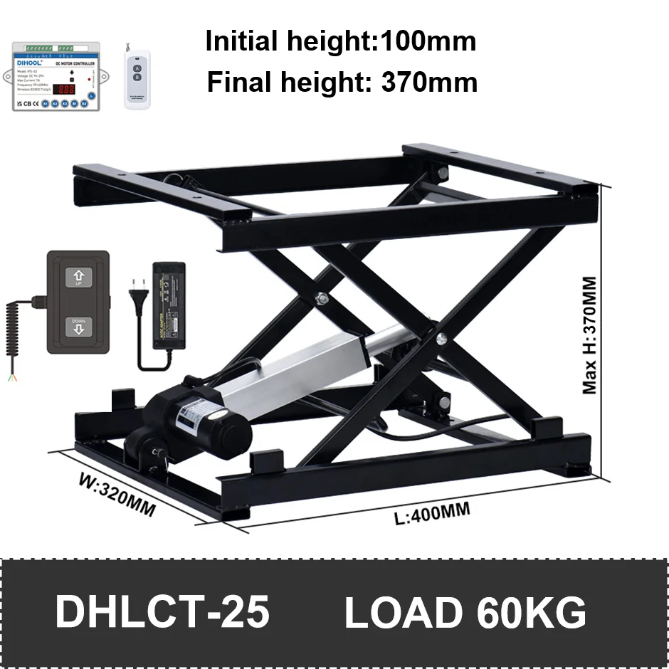 Electric Lift Table Stand Platform with Foot Switch 60 /120/150kg Load Tea Coffee Table Lift WIFI Remote Control Motor Drive