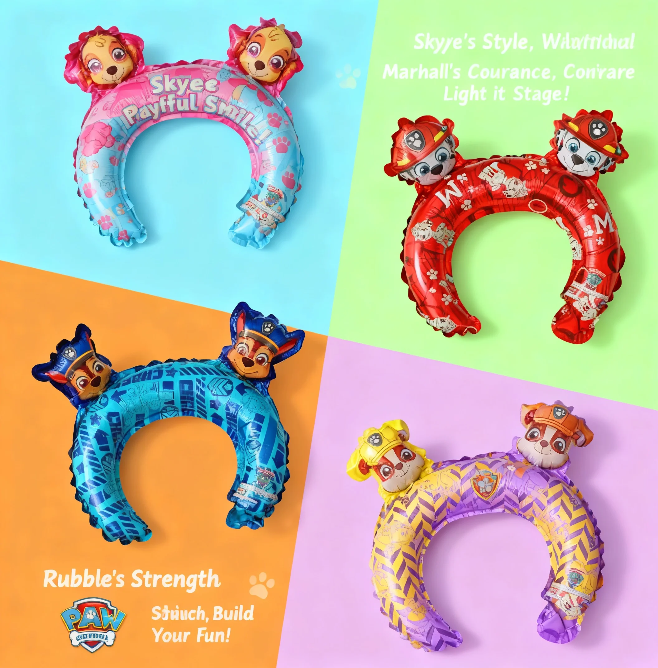 Event Supplies - Paw Patrol Ear Hair Accessories Balloon