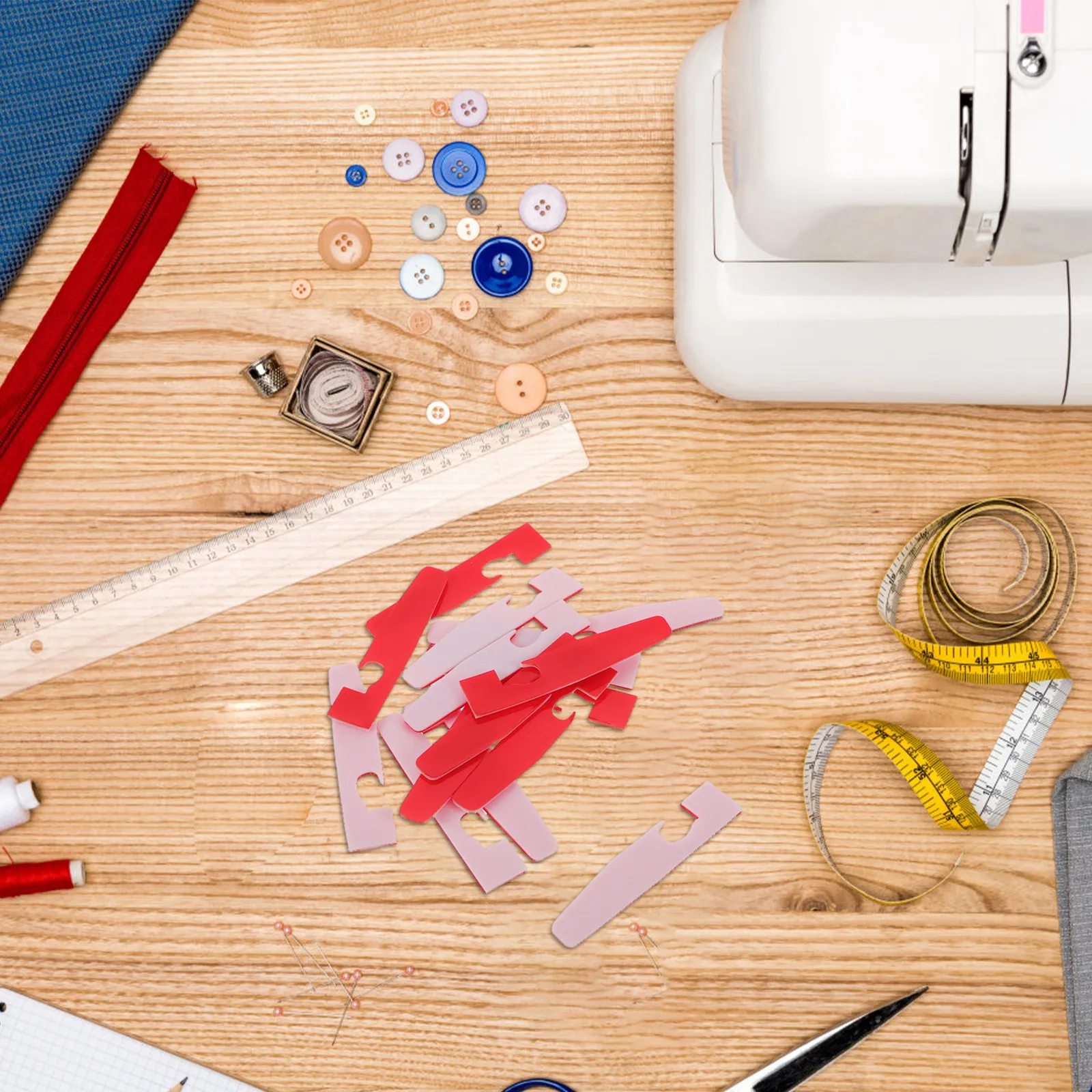 40개입 재봉틀 압착 발 플라스틱 교체용 접착 패드,  - Sewing Machine Fabric 리뷰 및 가격