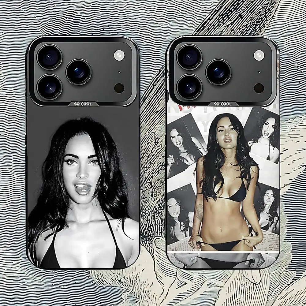 

Jennifers Body Megan Fox Phone Case For iPhone 17,16,15,14,13,12,11,Pro,XS,Max,Plus,Mini,SE4,E Black Matte Shockproof Cover