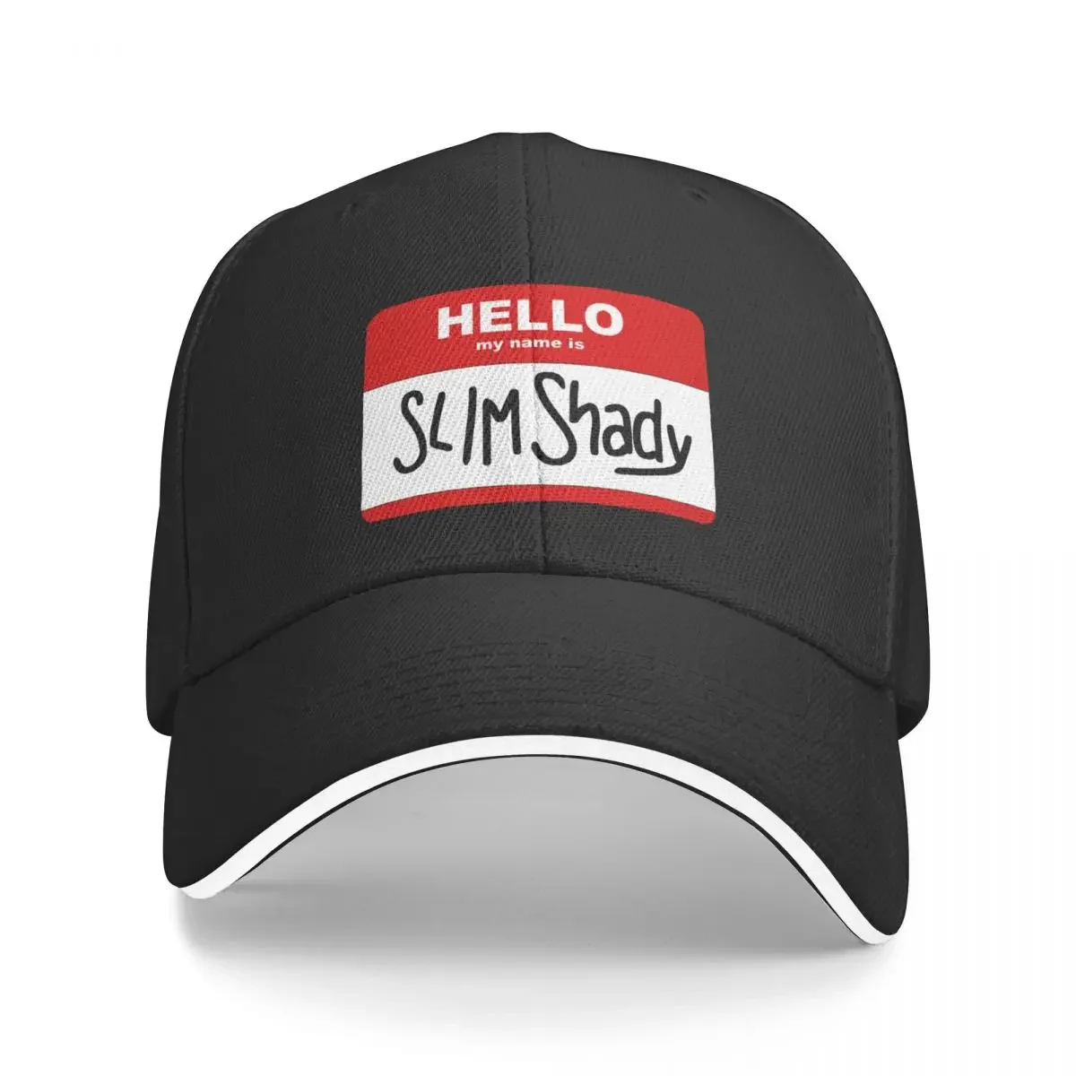 

hello my name is slim shady Baseball Cap Hood For Girls Men's