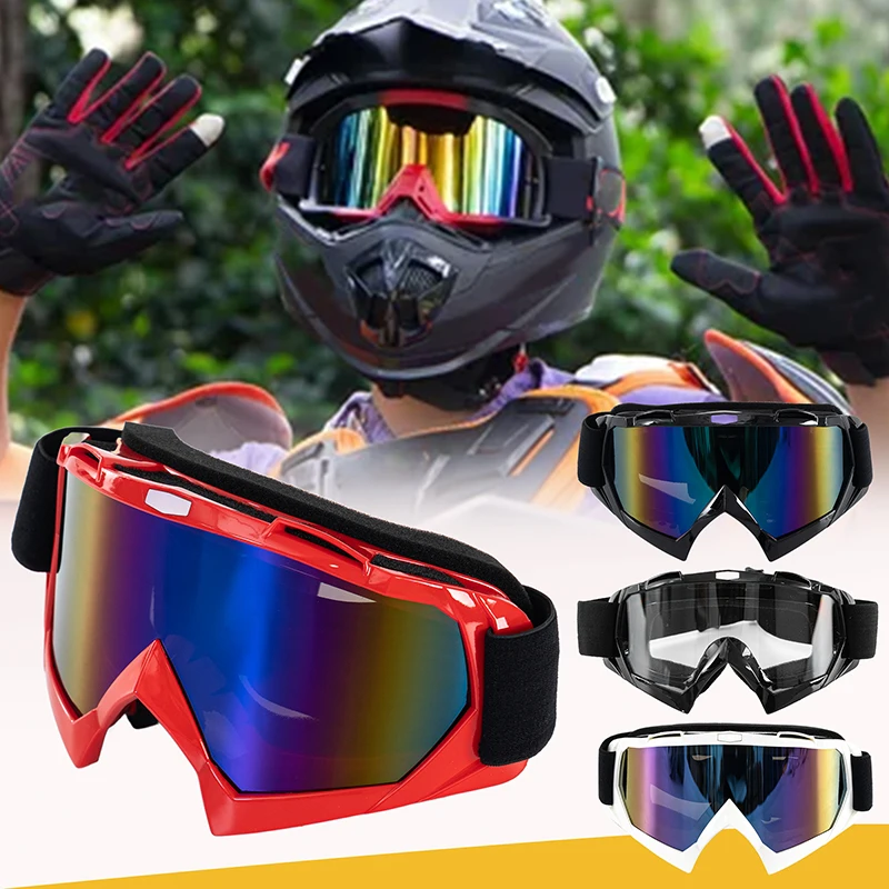 

Windproof Motocross Goggles Riding Glasses ATV Dirt Bike Motor Googles Ski Racing Helmet Fit For DUCATI BMW Suzuki Universal