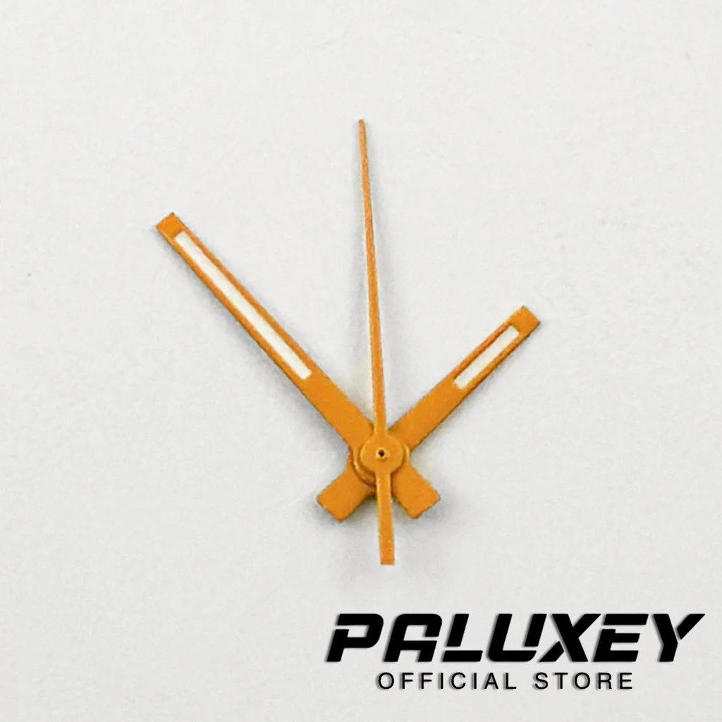 เข็มนาฬิกาข้อมือสีส้ม NH35สีเขียวสีแดงสีม่วงสำหรับ NH35/ NH36/7S26/7S36/4R35/4R3ตัวชี้นาฬิกาสไตล์ท่อน