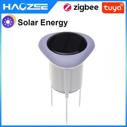 Tuya Smart Zigbee Soil Sensor Planting Temperature and Humidity Meter IP66 Wireless Soil Tester turf Gardening