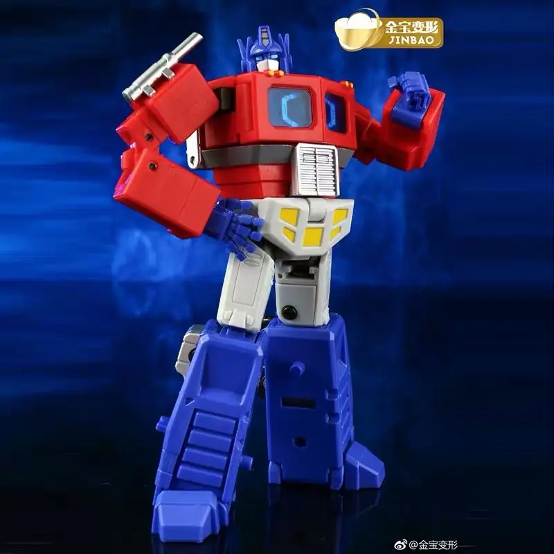 Jinbao 2001 8002 Deformation Toy Small Scale Optimus OP Column With Special Weapon Compartment Model