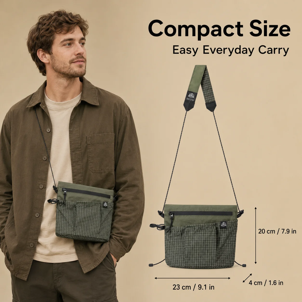 Minimalist Crossbody Sling Bag product detail