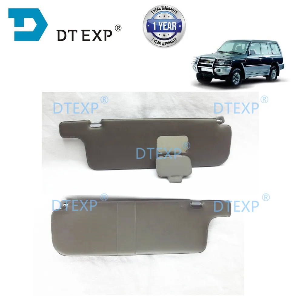 2 Pieces Front Interior Sunvisor Clips for Pajero V20 Sun Proof Holder for Montero V30 MB774552 for Shogun V40 V10 1985-2000