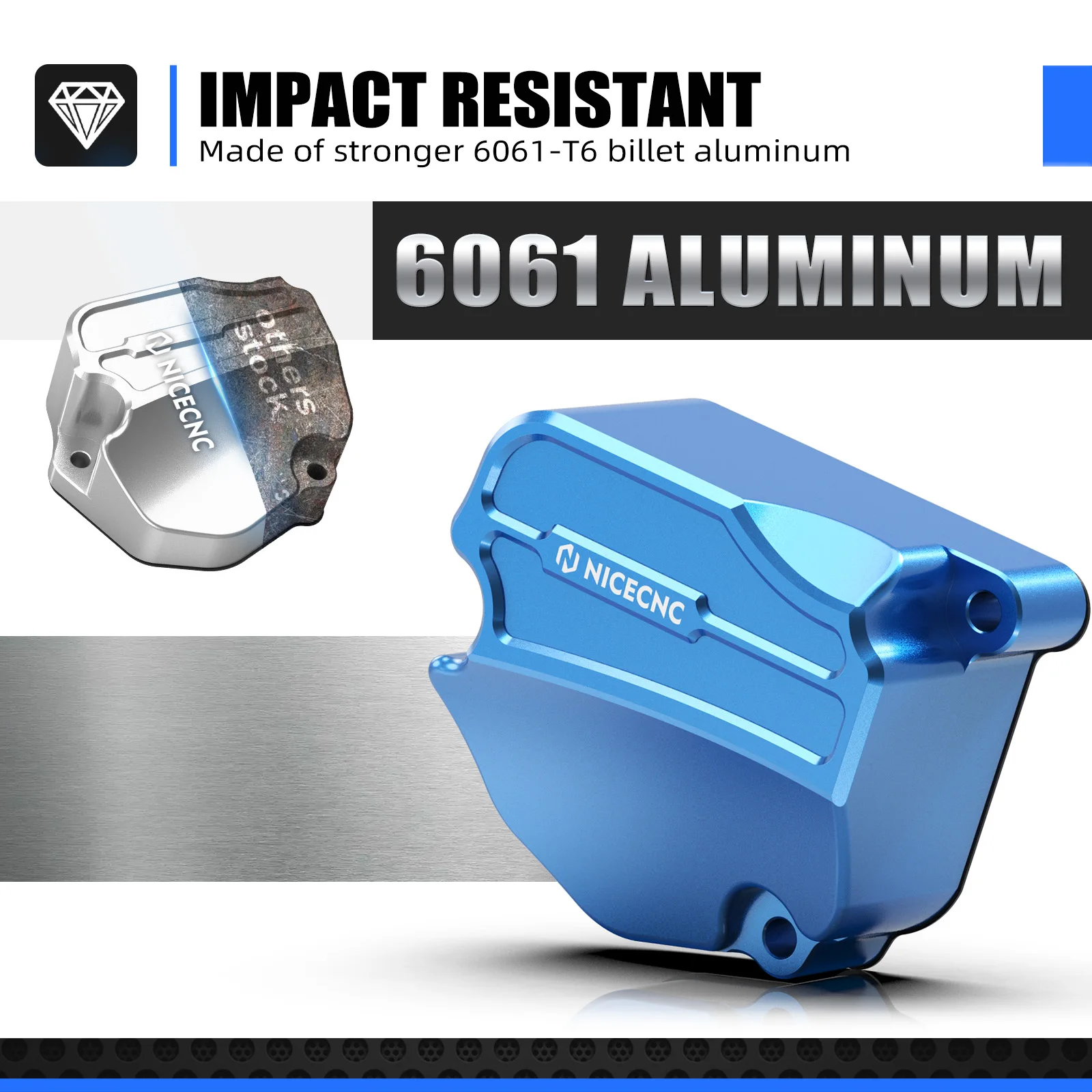 NICECNC الألومنيوم اثنين السكتة الدماغية الأداء المتضخم Powervalve غطاء ل Husqvarna TE 300 TE250 2024-2025 TX300 TC250 2023-2025 #3