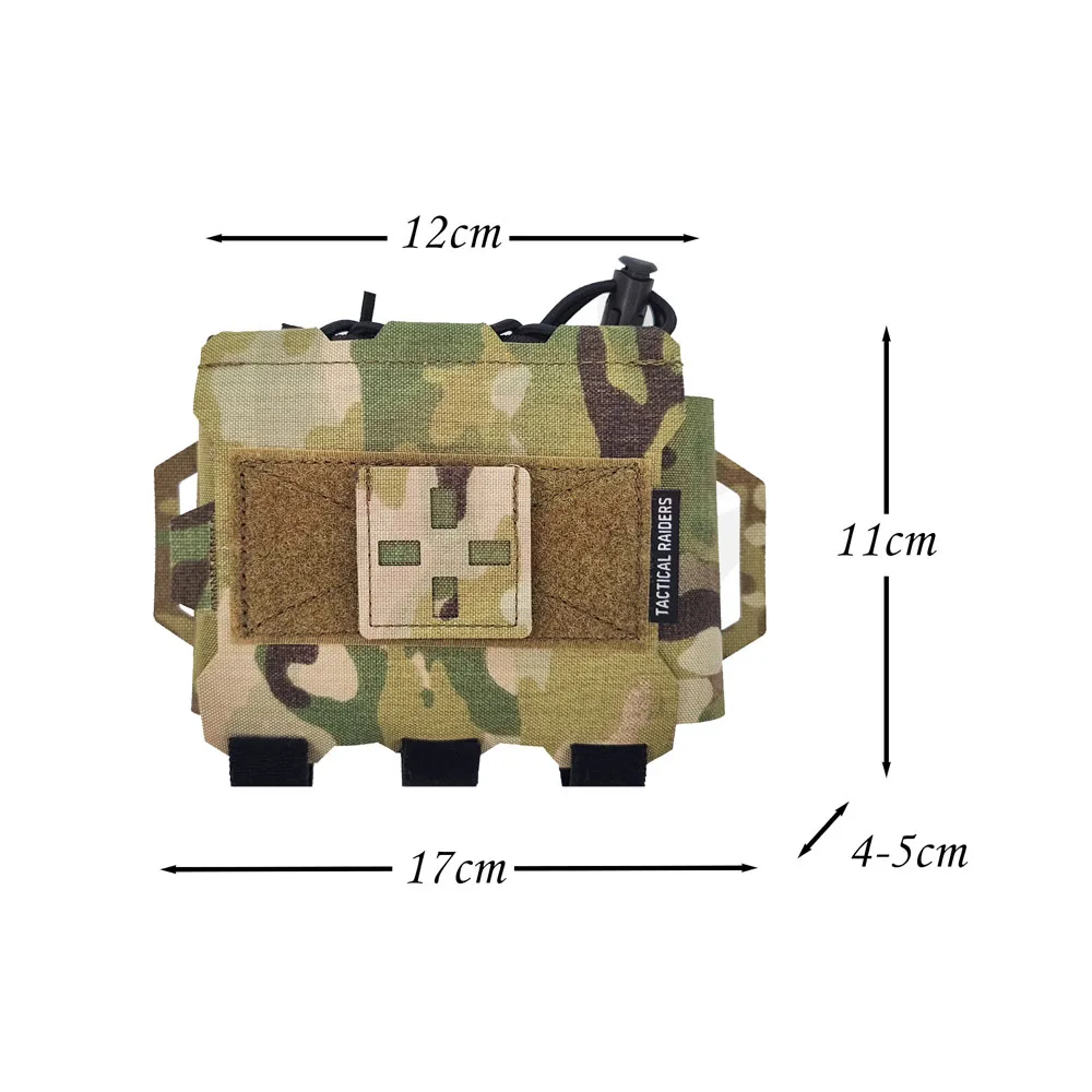 IFAK táctica de liberación rápida – Bolsa primera ayuda militar - imagen 4