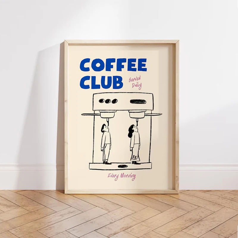 Espresso Good Morning Coffee Wall Art Prints Diamond Painting Poster Picture For Living Bedroom Dining Room Home Decor Cuadros