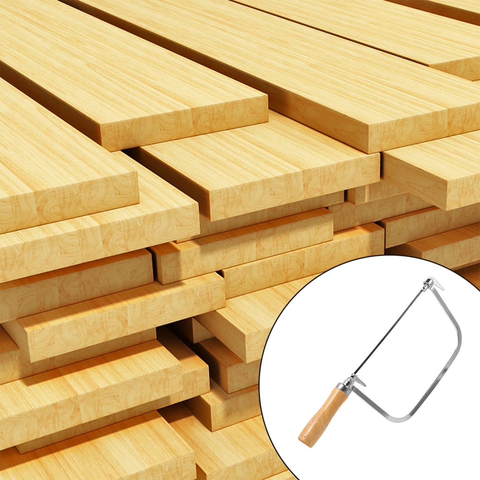 

U shaped Saw High Carbon Steel Loaf Woodworking Cutting Tool DIY U Shaped Practical Durable