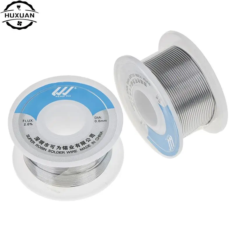 

0.8mm/1.0mm Solder Wire Tin Sn:60%,Pb:40%,Flux: 2% KW -60/40 Lead Roll Clean Rosin Welding Core Soldering Wire Flux Reel Tube