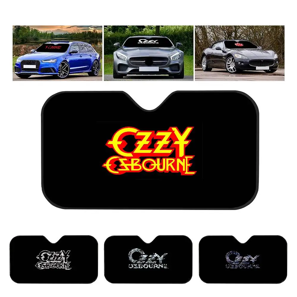 

Singer-O-Ozzy Osbournes Windshield Car Sunshade Funny Animal Windshield Sun Shade Window Cars Folding Rays Sun Visor Protector