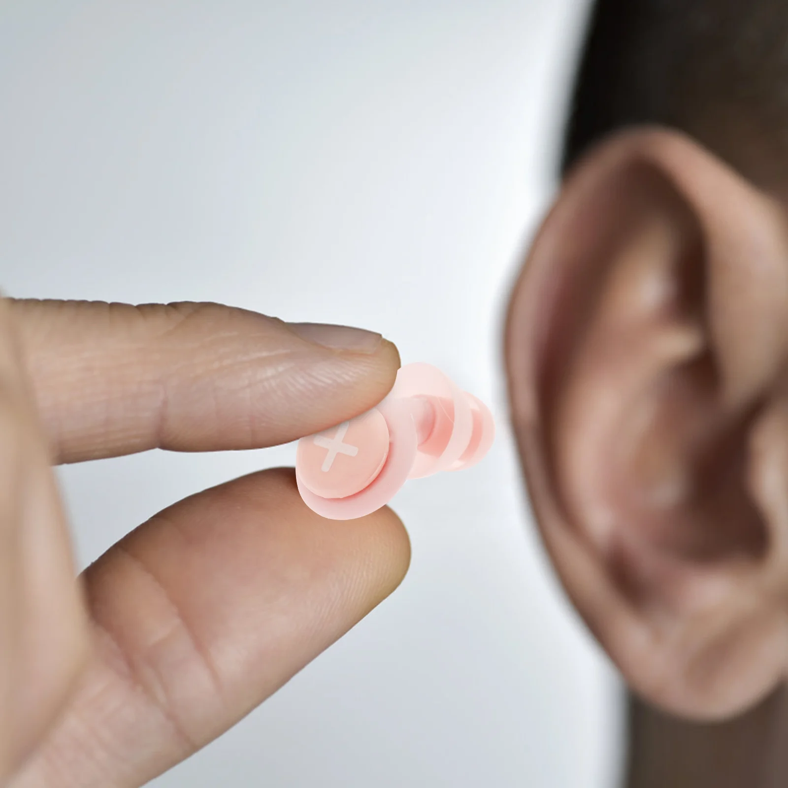 

2 комплекта звукоизоляционных беруш, невидимые силиконовые беруши с шумоподавлением, многоразовые, мягкие, удобные для сна