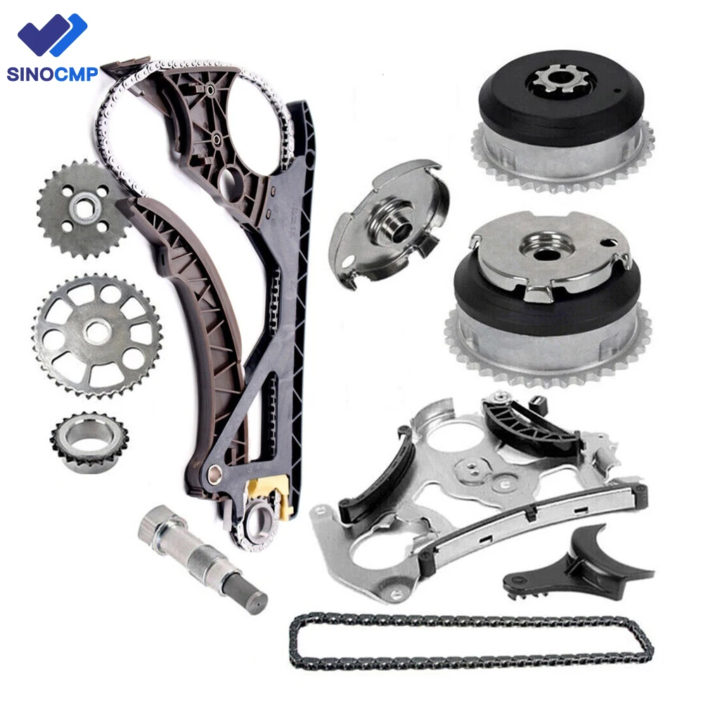 N54 N53 N43 Timing Chain Oil Pump Guide VVT Gear Kit For BMW 135i 335i 528i 535i 740i X6 Z4 3.0L 11317516088 1317534784