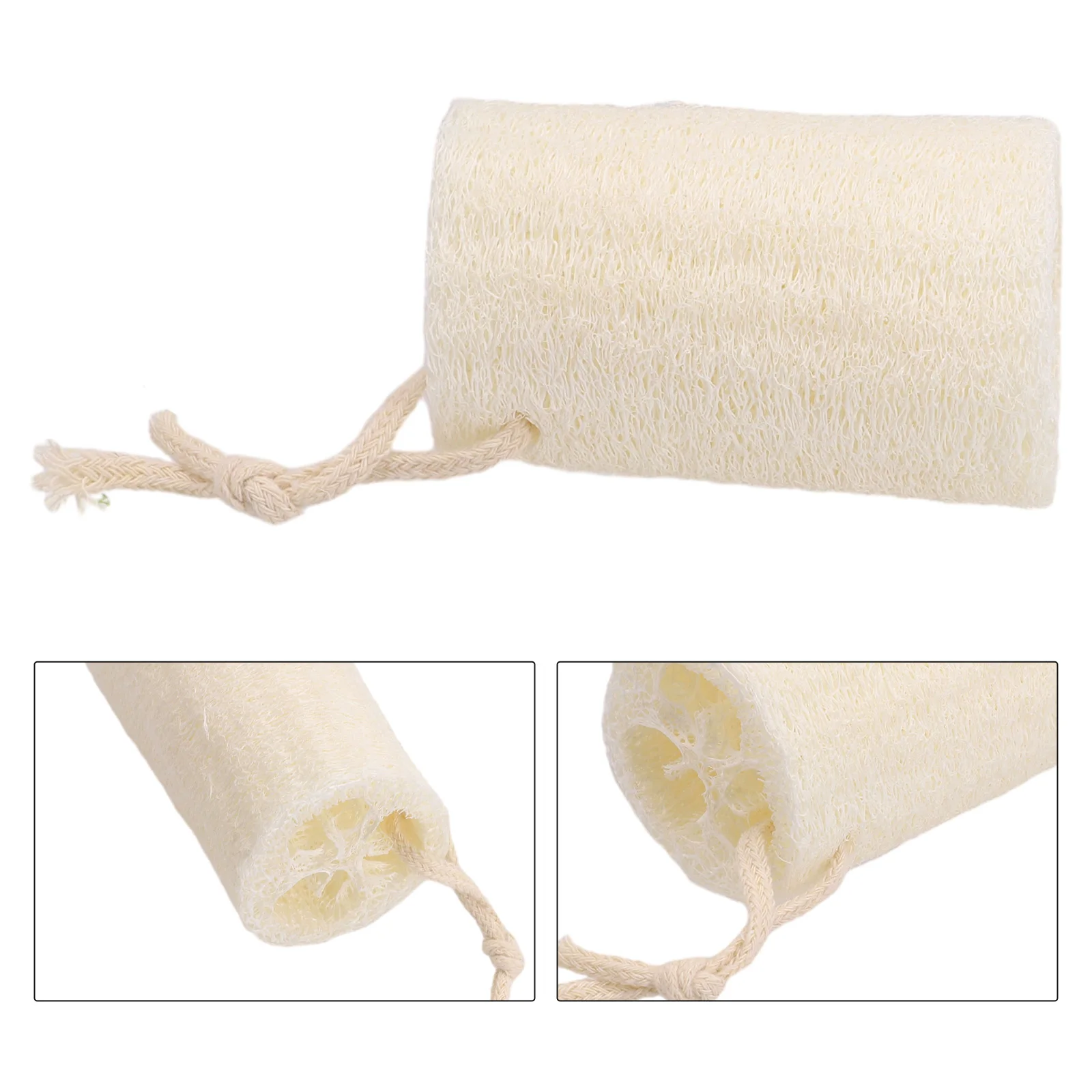 Natural Loofah Luffa Exfoliating Shower Sponge  Eco friendly Bath Scrubbers  Removes Dead Skin Cells  Practical Cleaning Tool