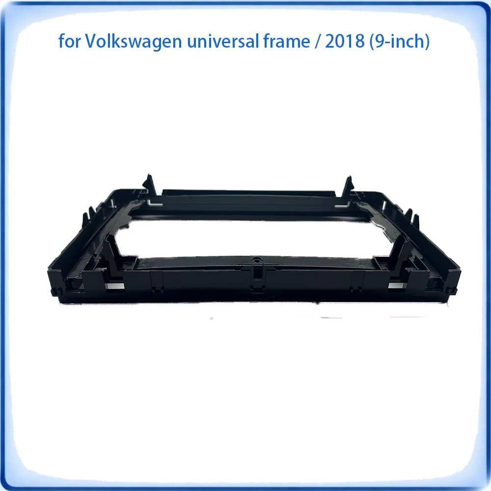 Car Radio Fascia Frame Universal For VW 2018 9 inch Stereo Panel Canbus Wiring Harness