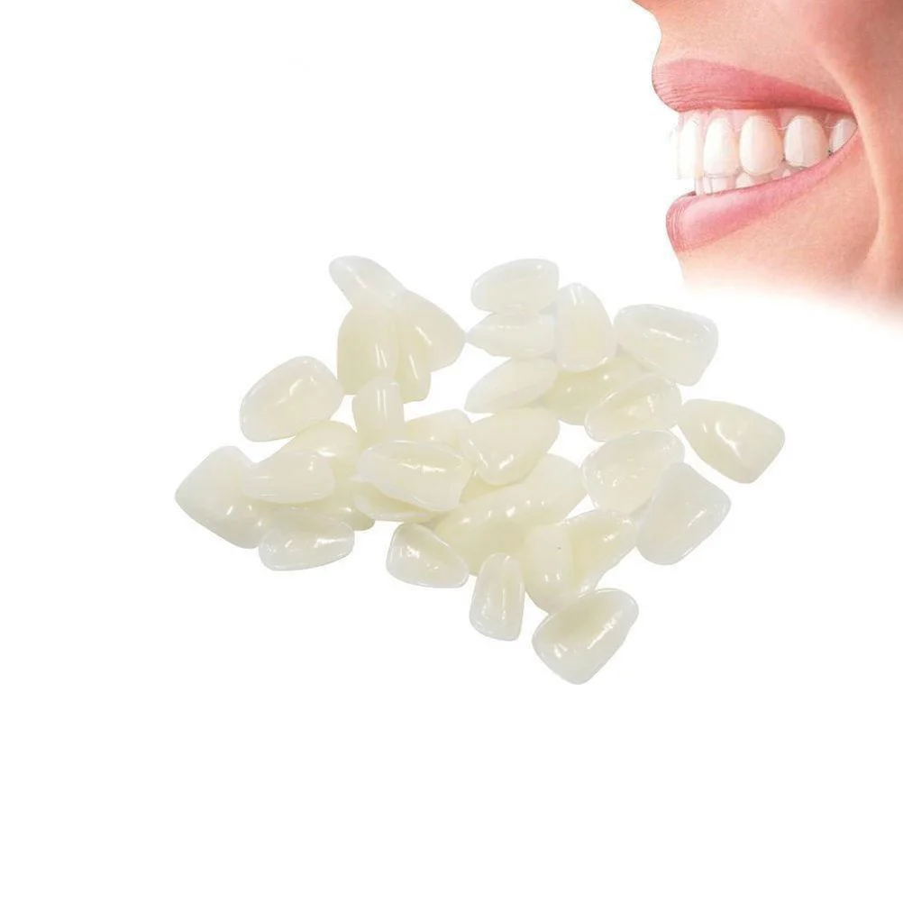 

70 Pcs Masks Teeth Whitening Instrument Tool Veneers for Women Resin Masks Facet Temporary Film