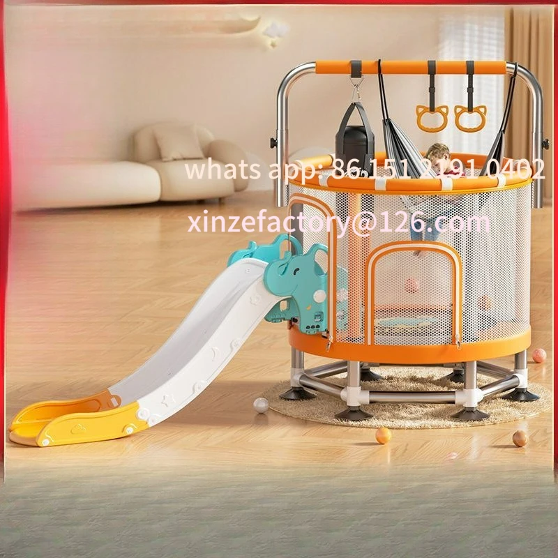 

Customizable Trampoline Slide Home Indoor Jumping Bed Jumping Family Trampoline