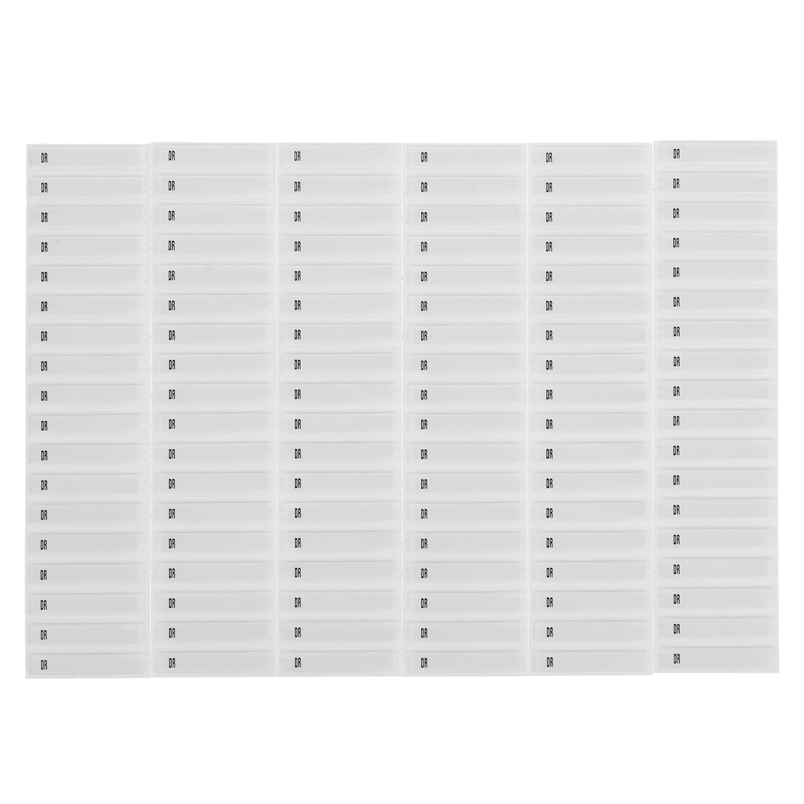 

108 Pcs Copyright Label Protectors Automatic for Anti-theft Disposable Goods Labels Plastic Office