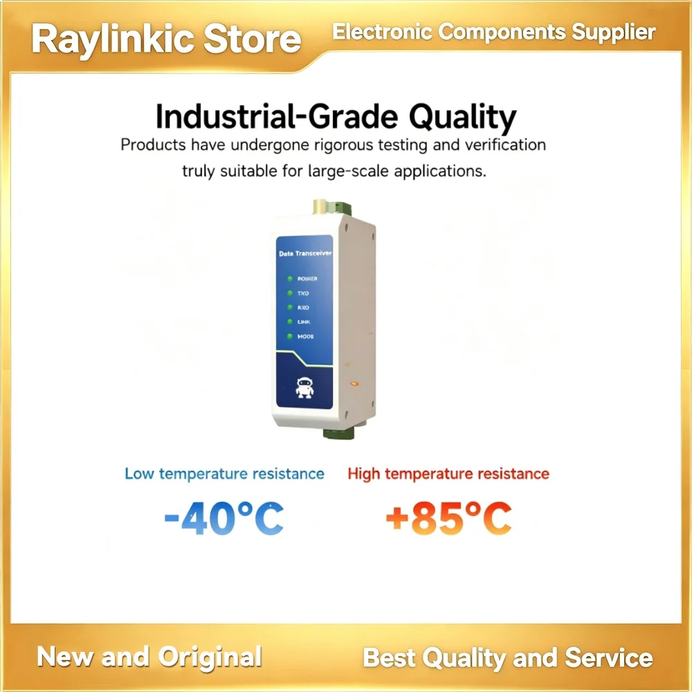 EBYTE E95-DTU(400LN22-485) E95-DTU(400LN22-485) RS485 LoRaWAN Wireless Data Radio 433/868/915MHz 22dBm 22dBm 8-28V Rail-Mounted