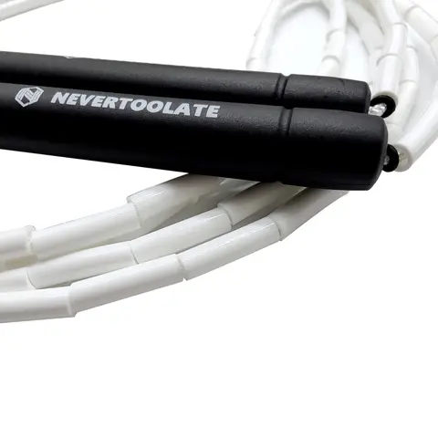 Nevertoolate-フィットネス用の柔らかいゴム製tpuビーズ、伸縮性のあるロープをスキップ、減摩ビーズ、スキップビーズ、フィットネスビーズ、2cm x 6mm