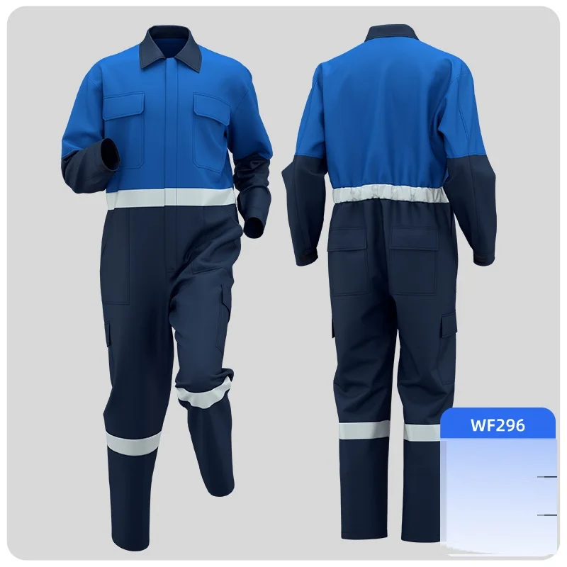 Working Hooded Coveralls Overalls Dust-proof Paint Spray Clothing Protective Safety Reflective Work Clothes