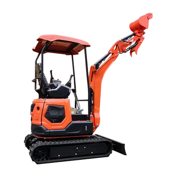 Prezzo di fabbrica del piccolo escavatore a coclea del mini escavatore cingolato da 1 tonnellata in vendita Personalizzazione della fabbrica della Cina CE EPA insaccatore da 1,8 tonnellate