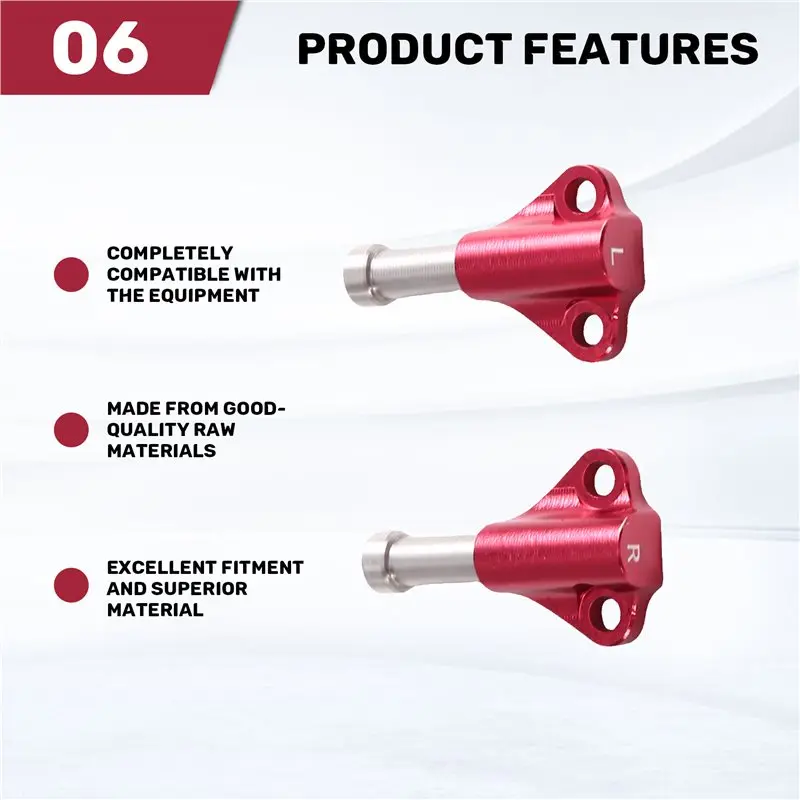 For VANQUISH 1/10 H10 OPTIC RTR VS4-10 RC For Pipe Rack Compatible H10088F MACHINED BUMP STOPS Special Buffer