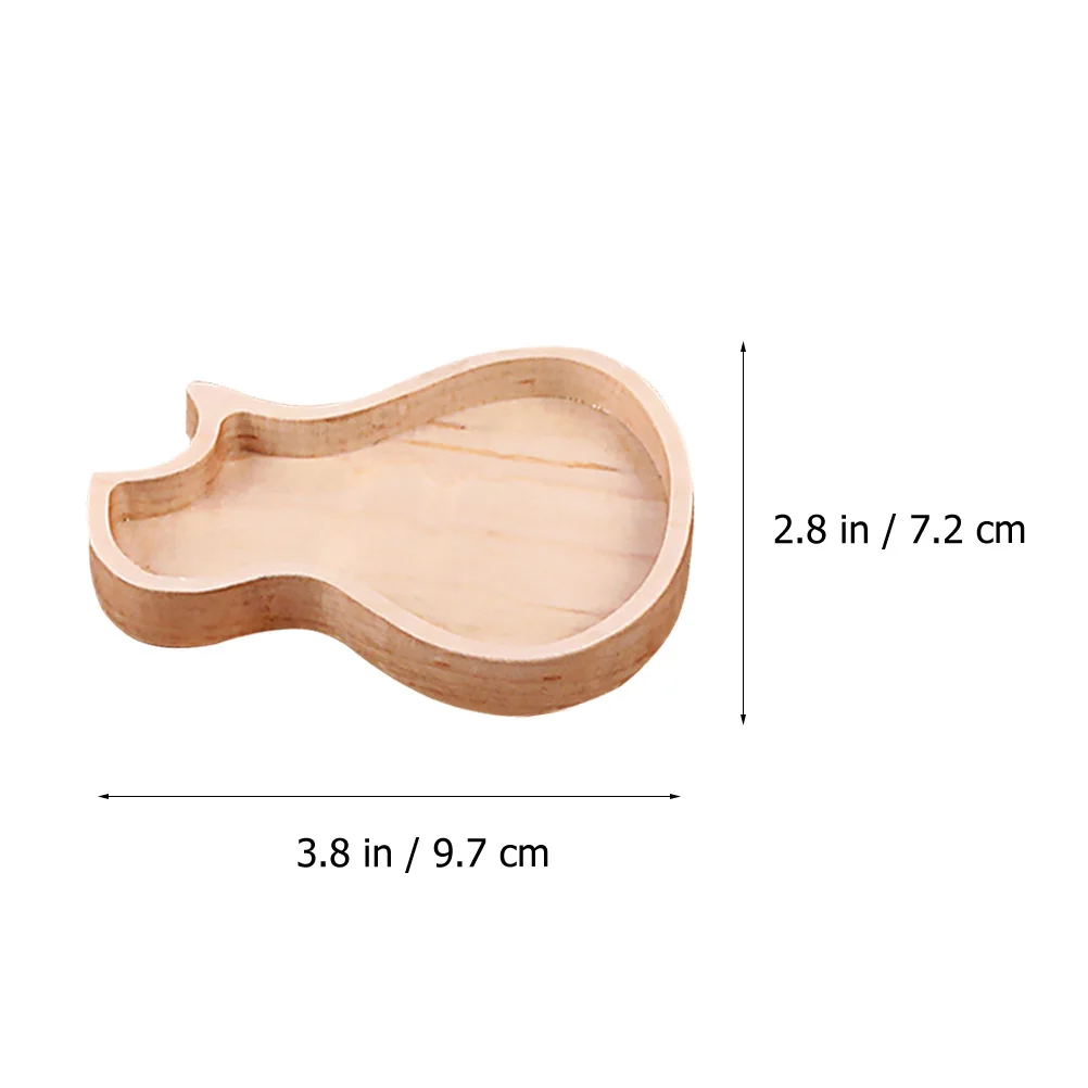 

1 set Guitar Picks Openable Wooden Box for Acoustic Guitars Portable Storage Solution Pick Holder Guitar Accessory