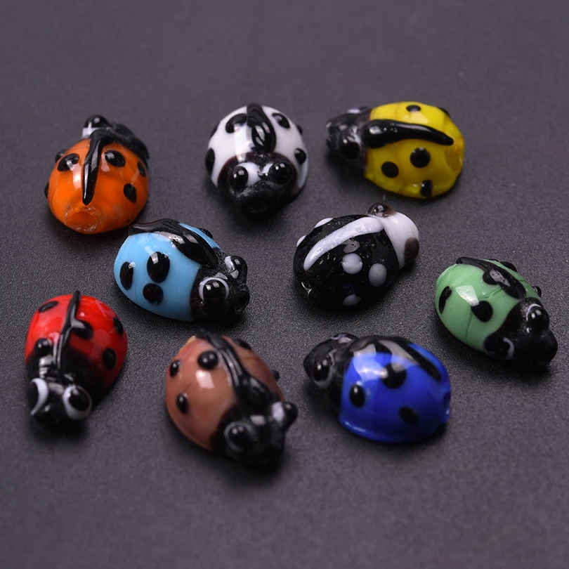 7 шт./партия, подвески в виде божьей коровки