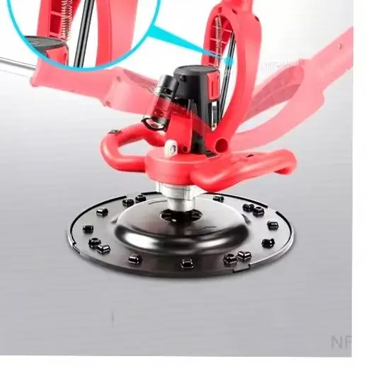 HY Handheld Cement Grinder Shredder, Multifunctional Wall Floor Putty Mortar Polishing Grinding Machine