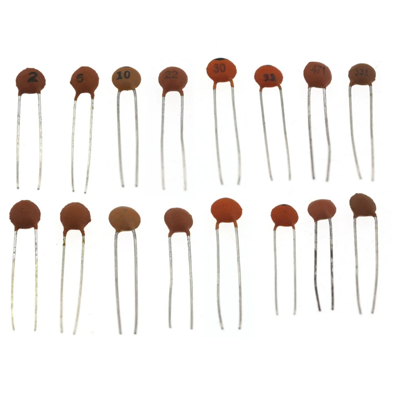 960Pcs Ceramic Capacitor Assortment Kit 50V Ceramic Capacitors 24Valuex40pcs Diy Electronic Capacitors 20%