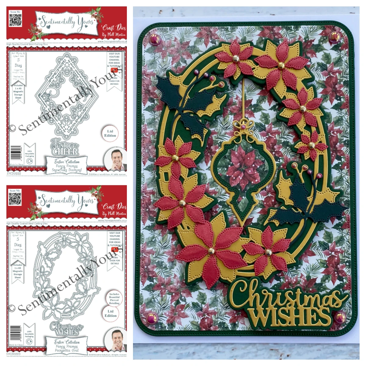 

Fancy Frames Snowflake Diamond Oval Metal Cutting Dies Stencils DIY Scrapbook Stamps Greeting Card Congrats Add-Ons Die 2025 New
