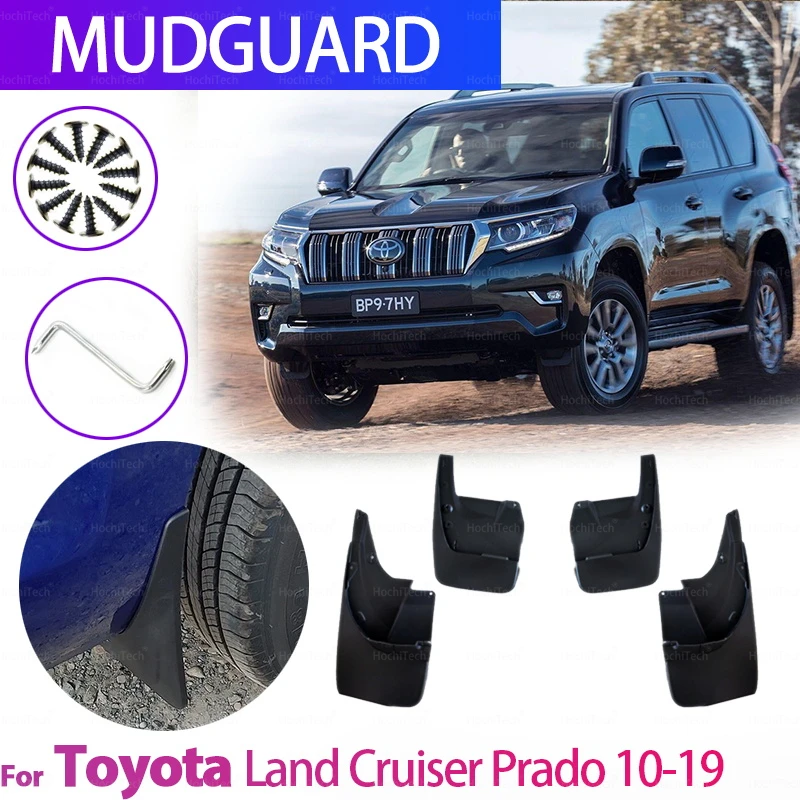 

Mud Flaps for Toyota Land Cruiser Prado LC150 FJ150 150 2010~2019 Mudflaps Splash Guards Mud Flap Front Rear Mudguards Fender