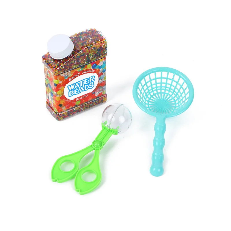 DIY Speelgoedpistool met waterkogels Kristal Bodem Water Kralen Modder Bruiloft Decor Groeiende Water Ballen Refill Blaster Bullet DIY