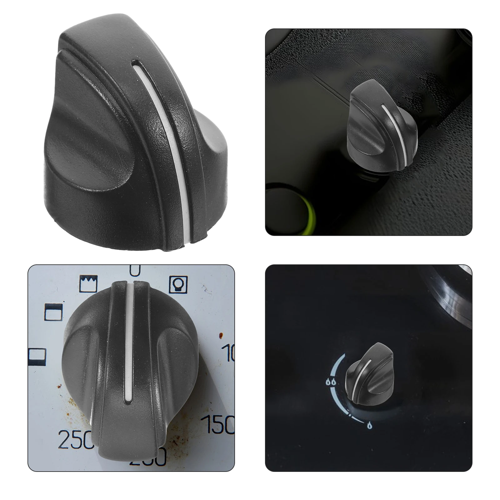 

2pcs Plastic Potentiometer Knob Sturdy Control Replacement Rotary For Electronic Equipment Volume Control Amplifier Speaker