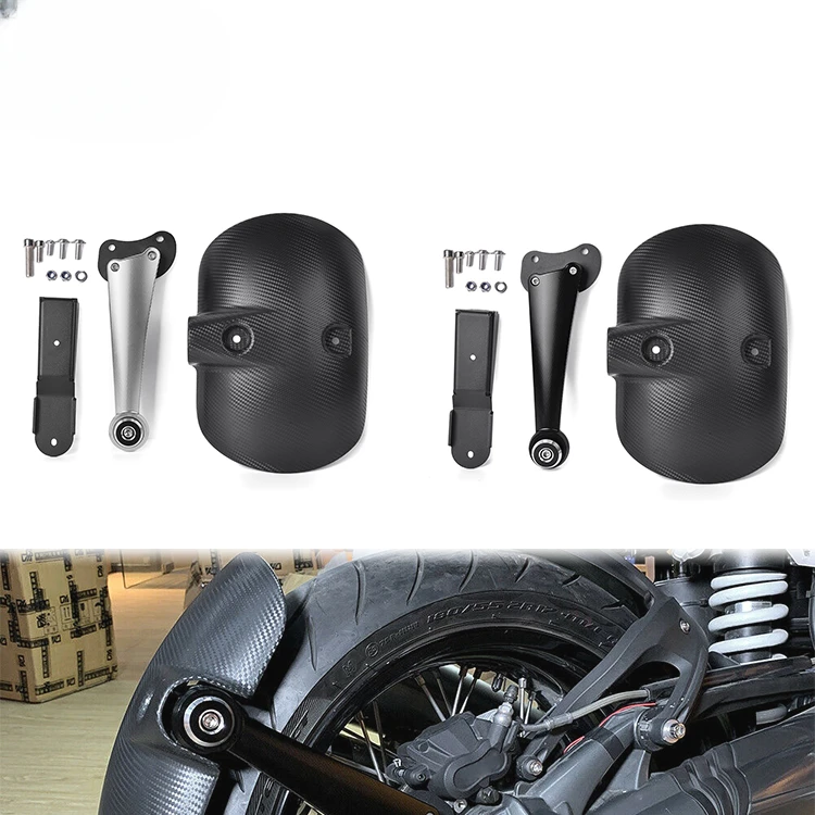 

Motorcycle Accessories Rear Tire Hugger Fender Mudguard Splash Guard for BMWs R nine T Pure Racer Scrambler G/S 2014-2019