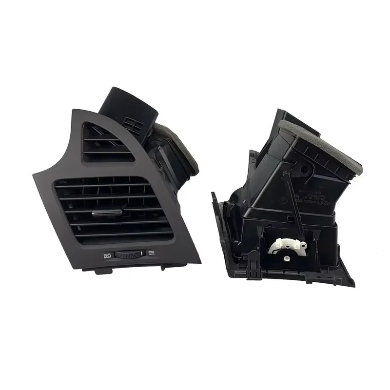 2PCS Air Vent Dashboard Outlet For Hyundai Sonata 2009 Instrument Panel AC Air Conditioner Replacement Trim Accessories Black