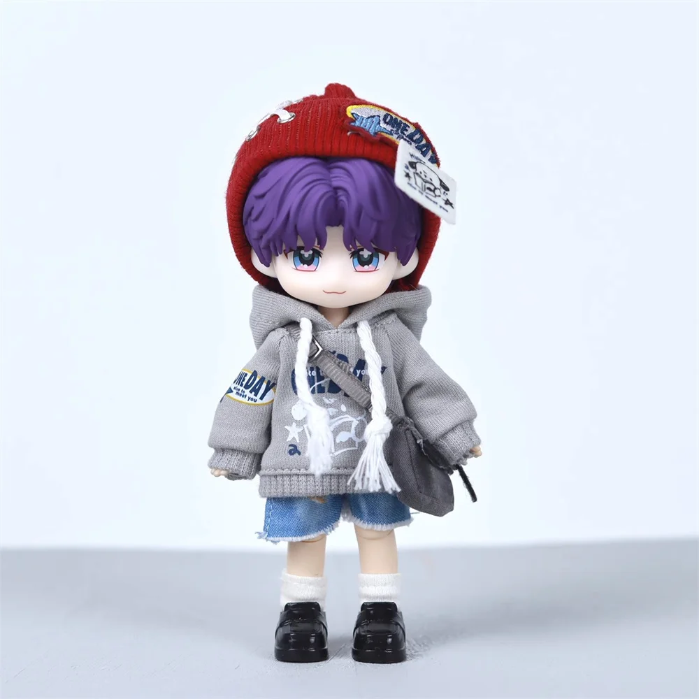 Game Love and Deepspace Xavier Rafayel Sylus Zayne Role Cos OB11 1/12 BJD Action Figure Doll Clothes Dress Up Cosplay Gift