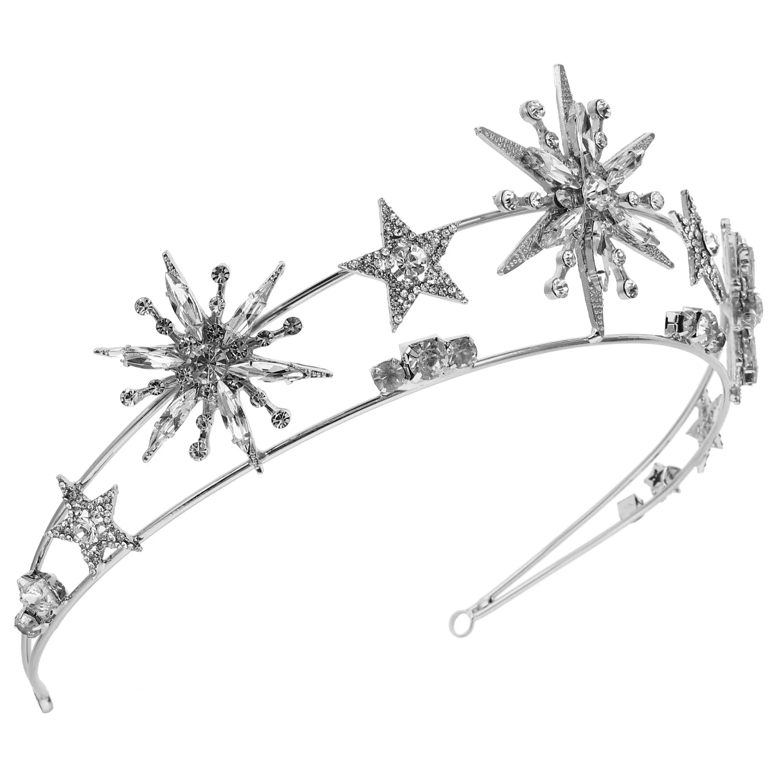 Baroque Crown Wedding Dress Mother Beautiful Girl Tiara Ladies Headbands