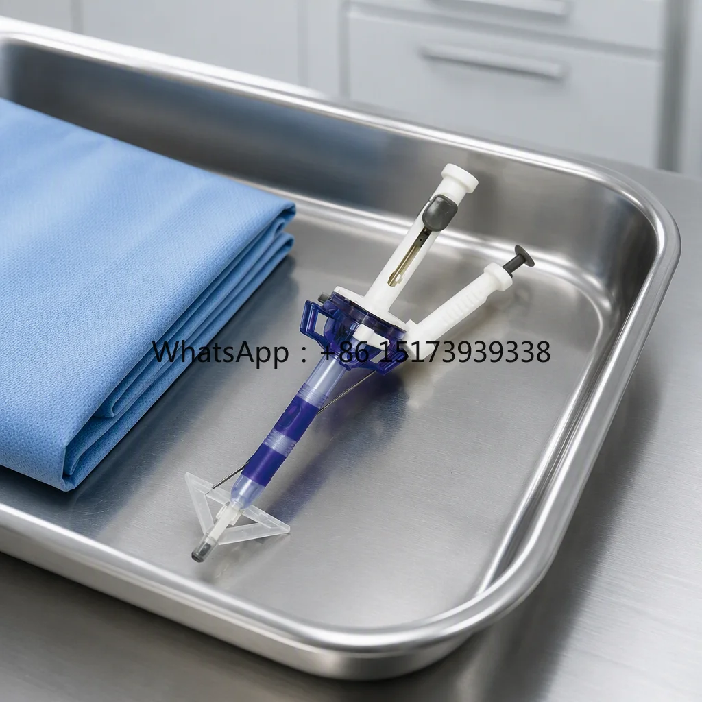 Disposable Manual Trocar and Fascial Closure Systems Set Integrated Surgical Access Kit
