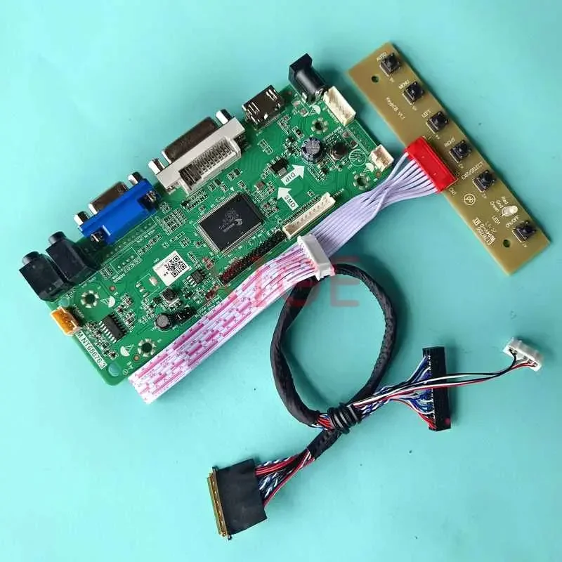 Driver Controller Board For LP156WH4(TL) LP156WH4-TLN1 Kit DIY 1366x768 HDMI-Compatible VGA DVI 40-Pin LVDS 15.6